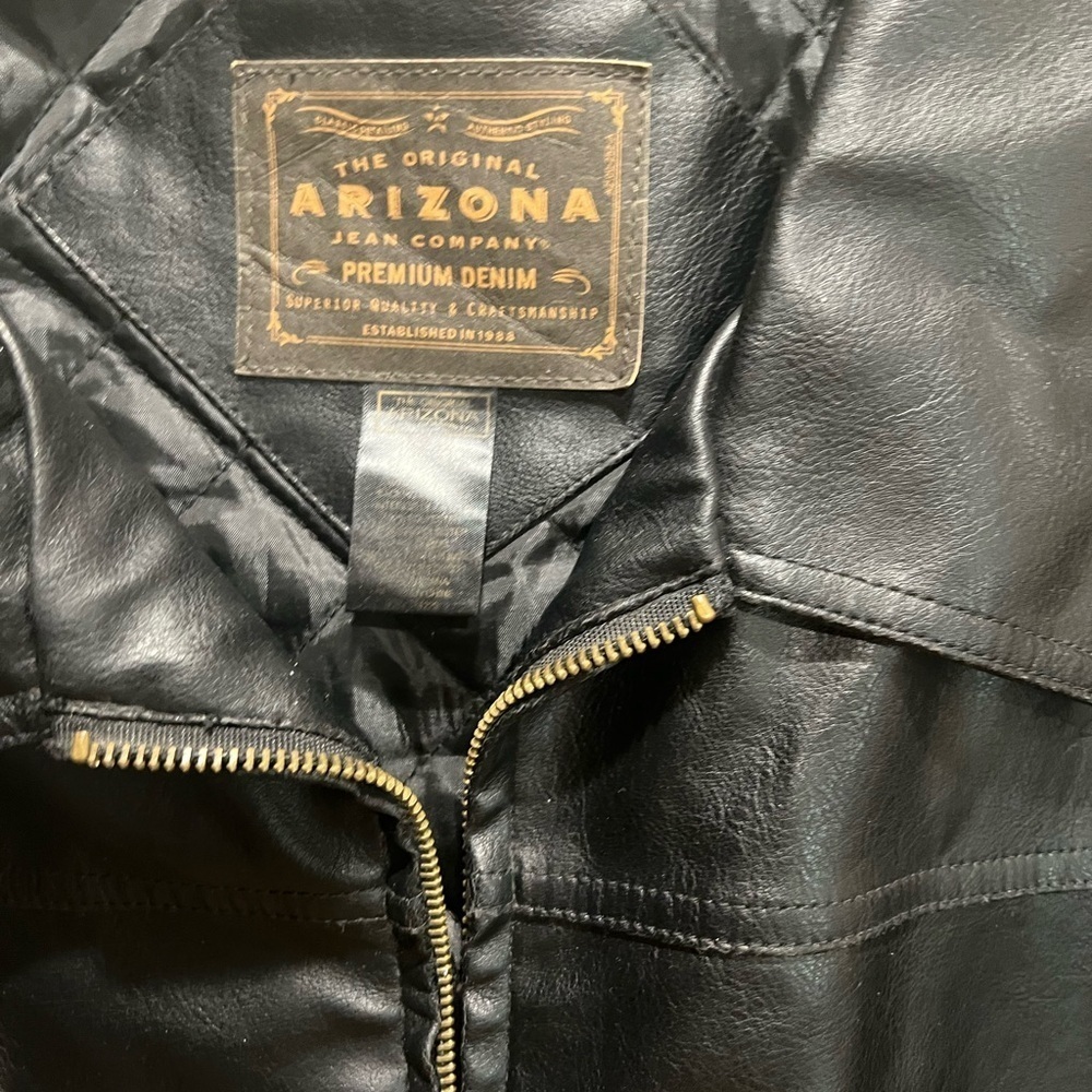 ARIZONA Men’s Leather Jacket - Picture 4 of 5